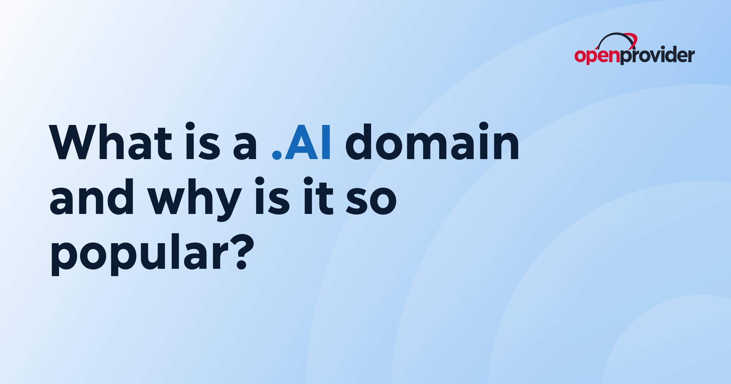 what is a .ai domain