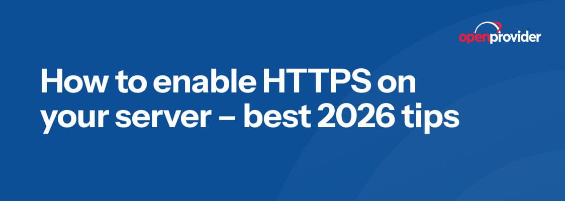 enable HTTPS on your server